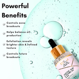 SHOWSTOPPERSALICYLICACID&VITAMINB - Enchanting Showstopper Vitamin B3 (Niacinamide) Face Serum with Salicylic Acid & Neem for Acne Control, Oil Balance & Pore Minimizing | Lightweight... - Looknstyle