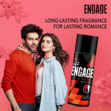 eng34 - Engage Man Bodylicious Deodorant Spray - Rush (150ml) (pack of 2) - Looknstyle