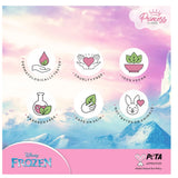 RENEE Disney Frozen Princess Icecream Lip Gloss Elsa-For Pre-Teen Girls,Enriched With Shea Butter & Apricot Oil,Adds Glossy Shine With Nourishing And Moisturizing Effect - No Parabens - 8Ml