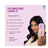Plum Onion and Biotin Shampoo for Hairfall Control | Paraben Free | Enriched with Onion Extract, Biotin, D-Panthenol | Boosts Scalp Health | 250 ml