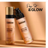 Swiss Beauty Select High on Glow Hydrating Fixer with glass-like glow | Non- Sticky & Quick Drying | 100ml