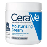 c20 - CeraVe Moisturizing Cream For Dry To Very Dry Skin (340gm) - Formulated with 3 Essential Ceramides And Hyaluronic Acid | Non - Comedogenic Moisturizer For Face and Body - Looknstyle