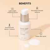 The Face Shop White Seed Brightening Face Serum with Niacinamide & Hyaluronic Acid |For Dark Spots, Dullness & Acne Scars | Suitable for Normal,Oily, Dry,Combination Skin|Sulphate & Paraben Free,30ml