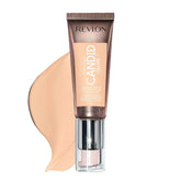 Revlon PhotoReady Candid Glow Moisture Glow Anti-Pollution Foundation with Vitamin E and Prickly Pear Oil, Anti-Blue Light Ingredients, without Parabens, Pthalates, and Fragrances, Porcelain, 0.75 oz