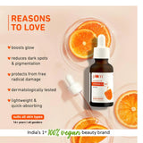 Plum 15% Vitamin C Serum for Glowing Skin | for Oily, Dry & Combination Skin | Reduce Pigmentation & Dark Spot |with Mandarin | Non-Irritating, Hydrating & Soothing | Face Serum for Men & Women | 30ml