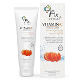 Fixderma Vitamin C Face Cleanser with Ascorbic Acid | facewash woman | Face Wash & Face Cleanser | Face Wash for Oily Skin (All Type Skin) | Face Wash for Women & Men - 75g