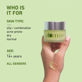 Plum Green Tea Renewed Clarity Night Gel with Glycolic acid |Hydrates Skin & Fights Acne | Night Cream For Women | Lightweight & Quick absorbing Overnight Repair | Normal, Oily, Acne-Prone, Combination Skin | 100% Vegan | Paraben Free | 50ml