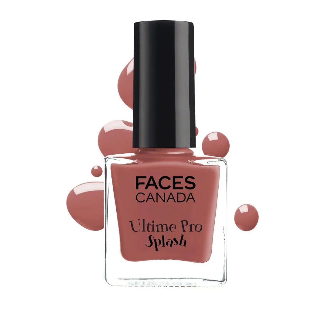Faces nail pait - Faces Canada Splash Nail Enamel Plum 207 8 ml - Looknstyle