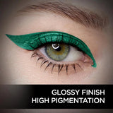 fcmagneteyes colour liner-1 green - FACESCANADA Magneteyes Color Eyeliner Gel - Elegant Green,4 Ml|Glossy Finish|24Hr Long - Lasting|Waterproof|Smudgeproof|Precise Application|Intense Color Payoff|Almond Extract & Vitamin E - Looknstyle