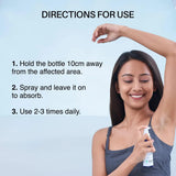 DermDoc 5% Glycolic Acid Underarm Brightening Spray Treatment (100 Ml)|Multipurpose Exfoliating Toner For Dark Spots On Face & Body|Helps With Dark Neck & Knees,Strawberry Legs With 2% Salicylic Acid