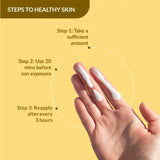 Fixderma Sunscreen - SPF 30+ PA+++ Shadow Sunscreen SPF 30+ Gel For Oily Skin, UVA-UVB Protection, Water Resistant (75 g)