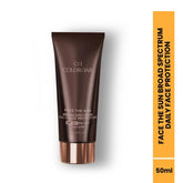 cb face the sun spf50 - Colorbar Face the Sun Broad Spectrum Daily Face Protector, 50 ml | Enriched with Olive Leaf Extract and Vitamin E | 100% Vegan, Paraben Free and cruelty free - Looknstyle