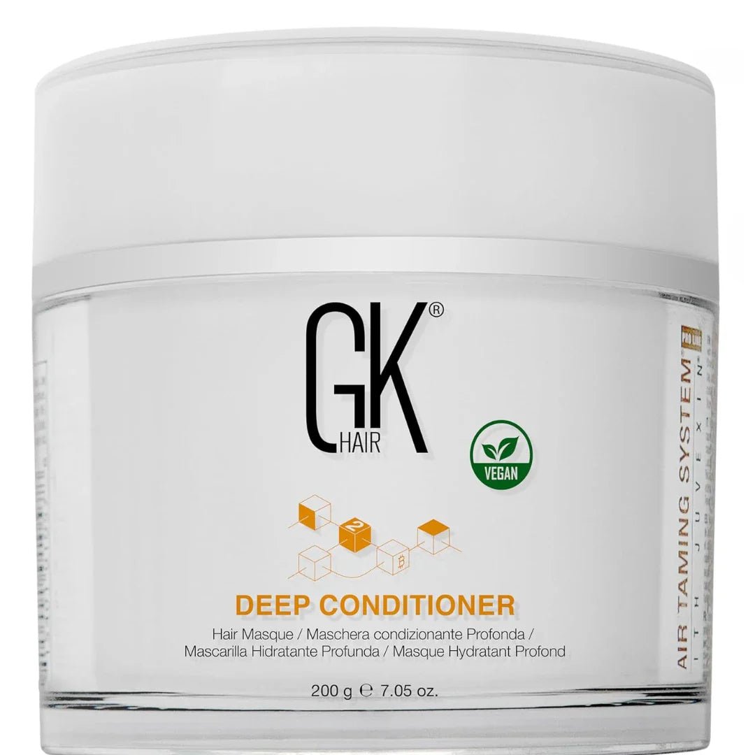 gkdpcdtnr - GK HAIR Global Keratin Deep Conditioner Masque (7.05 Fl Oz/200 g) Intense Hydrating Repair Treatment Mask for Dry Damaged Color Treated Frizzy Hair Restoration Formula with JOJOBA Seed Oils - Looknstyle