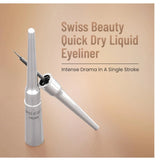 SWISS BEAUTY Eyeliner, Eye MakeUp, Black, 4ml