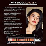 Colorbar Pro 12 in 1 Eyeshadow Palette, Nectar Crush