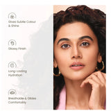 Swiss Beauty Glitter Color Change Gel Lipstick | Moisturising | Glossy Finish | Gives a Natural Colour | Lightweight | Shade-01, 3.6gm