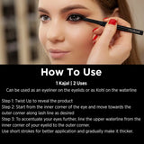 Colorbar cosmetics Intensely Rich Kajal-Creatively, Black, 0.30 g, Matte Finish