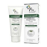 FIXDERMA Tomaglow Brightening Face Cream With White Tomato Extract, Excutin 4MSK With 2% Alpha Arbutin 4% Niacinamide, Lightens Dark Spots & Instantly Illuminates Skin, Face Cream For Unisex - 50G