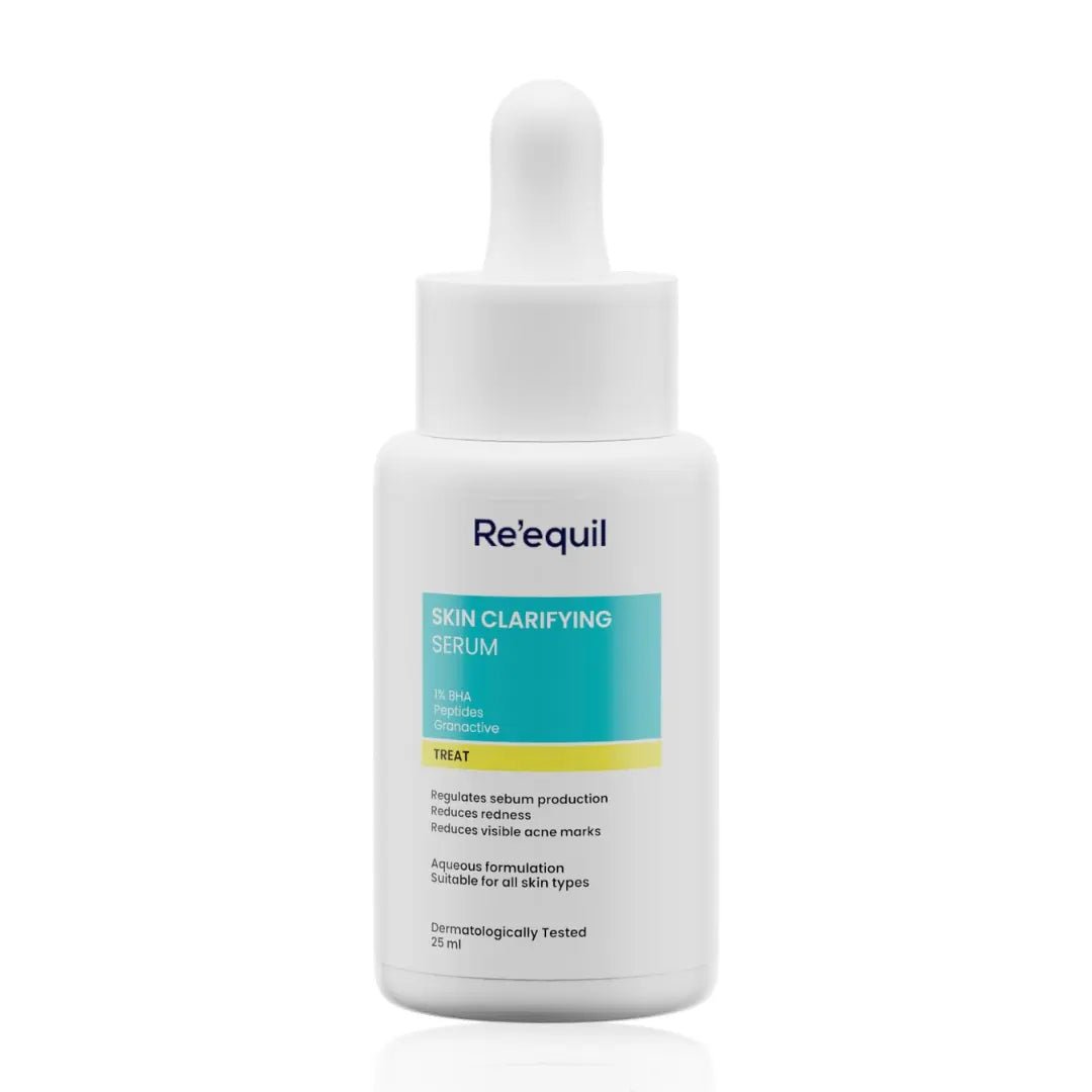 Re equilskinclarifyingserum - RE' EQUIL Skin Clarifying Serum | 1% Salicylic Acid, 5% Granactive | Treats Active Acne, Prevents Breakouts, Regulates Sebum Production | 25 Ml - Looknstyle
