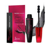 fccurlmascara - FACES CANADA Magneteyes Curl Xtreme Mascara - Black, 8g | Curls Lashes | Waterproof | Quick Drying | Long Wear | Intense Black Finish | Lightweight | Enriched With Jojoba Oil & Vitamin E - Looknstyle