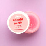 Plum Candy Melts Vegan Lip Balm | Berry Feast | For Dry & Chapped Lips | Natural SPF with Vitamin A | Natural UV Protection | Ultra Moisturization | Added Shine | 100% Vegan | Paraben Free | 12g