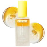 Hyphen 18% Brightening + 20% Collagen Double Shot Face Serum | Double Serum with 11% Mandarin 5% Niacinamide 2% PGA & Bakuchiol | Brightening & Collagen Boost | Dark Spots & Melanin Reduction | All Skin Type-50ml