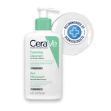 CeraVe Foaming Cleanser For Normal To Oily Skin (236ml) - Dermatologist-Developed Facewash | Non-Comedogenic And Fragrance-Free Cleansers For Acne-Prone Skin