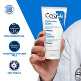 CeraVe Moisturizing Cream For Dry To Very Dry Skin (50ml) - Formulated with 3 Essential Ceramides And Hyaluronic Acid | Non-Comedogenic Moisturizer For Face and Body