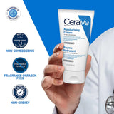 CeraVe Moisturizing Cream For Dry To Very Dry Skin (50ml) - Formulated with 3 Essential Ceramides And Hyaluronic Acid | Non-Comedogenic Moisturizer For Face and Body