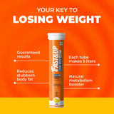 Fast&Up L-Carnitine Lean Body - Helps Convert Fat into Energy, 2000 mg Pack of 20 (pack of 2)