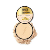 facescandabana powder - FACESCANADA Banana Compact Powder For All Skin Types 9G|8Hr Oil Control Complexion Enhancer|Smooth Matte HD Finish|Translucent Powder Sets Makeup|Blurs&Conceals|Radiant Flawless Skin|Vitamin C,Cream - Looknstyle