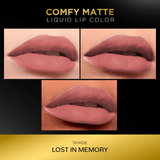 FACESCANADA Comfy Matte Liquid Lipstick - Lost In Memory 24, 3.8 ml | Comfortable 10HR Longstay | Intense Matte Color | Almond Oil & Vitamin E Infused | Super Smooth | No Dryness | No Alcohol - Deals999