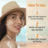 FACESCANADA Sunscreen Lotion, 100ml | SPF 50 PA+++ | Oily Protects From UVA & UVB Rays | 1% Hyaluronic Acid & Vitamin C | Lightweight | No White Cast | Natural Radiant Glow| No Alcohol | No Parabens - Deals999