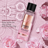 fcmakeup remover - FACESCANADA Triple Impact Makeup Remover, 120 Ml | With Rose Water | 3 - In - 1 Cleanse, Tone & Nourish | Deep Cleanses & Removes Makeup For Eyes, Lips & Face | Bi - Phasic Formula - Looknstyle