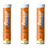 Fast&Up L-Carnitine Lean Body - Helps Convert Fat into Energy, 2000 mg ( Orange flavour ) Pack of 20 (pack of 3)