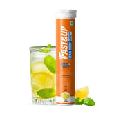 Fast&Up L-Carnitine Lean Body - Helps Convert Fat into Energy, 2000 mg Pack of 20 Effervescent Tablets, Lemon Flavour