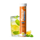 Fast&Up L-Carnitine Lean Body - Helps Convert Fat into Energy, 2000 mg Pack of 20 Effervescent Tablets, Lemon Flavour