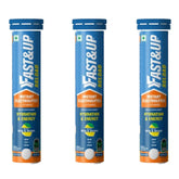 Fast&Up Reload (5 Litres) Low Sugar energy drink for Instant Hydration- 20 (pack of 3)
