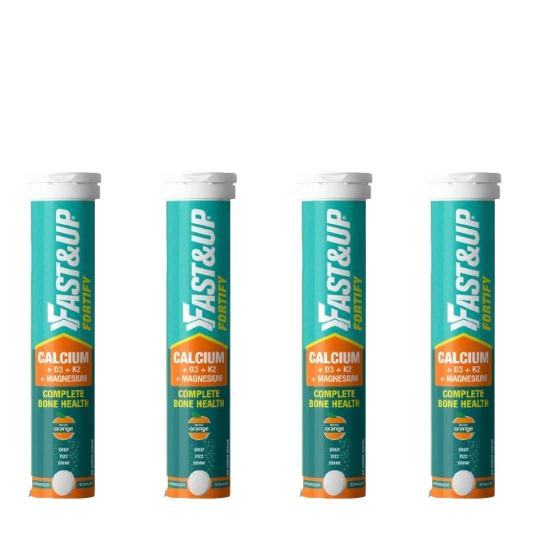 f&ufrt4 - Fast&Up Fortify - Calcium with Essential Vitamin D3 for Complete Health Support - Vitamin D3, Calcium (pack of 4) - Looknstyle