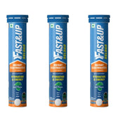 Fast&Up Reload (5 Litres) Low Sugar energy drink for Instant Hydration - 20 Effervescent Tablets (pack of 3)
