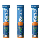 Fast&Up Reload (5 Litres) Low Sugar energy drink for Instant Hydration - 20 Effervescent Tablets (pack of 3)