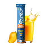 Fast&Up Reload (5 Litres) Low Sugar energy drink for Instant Hydration - 20 Mango flavour