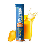 Fast&Up Reload (5 Litres) Low Sugar energy drink for Instant Hydration - 20 Mango flavour