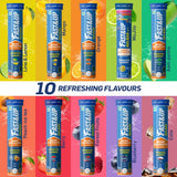 Fast&Up Reload (5 Litres) Low Sugar energy drink for Instant Hydration - 20 Mango flavour (pack of 3)