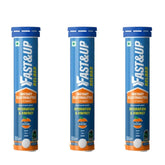 Fast&Up Reload (5 Litres) Low Sugar energy drink for Instant Hydration - 20 Effervescent Tablets Orange flavour (pack of 3)
