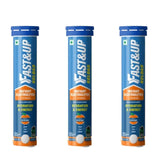 f&urldorg3 - Fast&Up Reload (5 Litres) Low Sugar energy drink for Instant Hydration - 20 Effervescent Tablets Orange flavour (pack of 3) - Looknstyle