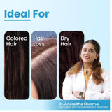 fcl conditioner - FIXDERMA FCL Strengthening Hair Conditioner For Women & Men | Strengthens, Shiny & Healthy | Conditioner For Dry Hair | Paraben & Sulphate Free - 200gm - Looknstyle