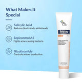 Fixderma Salyzap Day Time Gel For Acne, With Salicylic Acid, For Acne Scars, Pimples, Unclogs pores, Exfoliates, Soothes Acne And Redness Reduces Breakouts, Suitable for Oily And Acne - Prone Skin, 20ml - Deals999