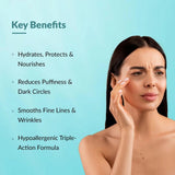 Fixderma Under eye cream | For Dark circles| Controls puffiness | Diminishes under eye ageing | Prevents fine lines | Sooths under eye| Youthful eyes | Safe & Effective cream| Paraben free - 15g - Deals999