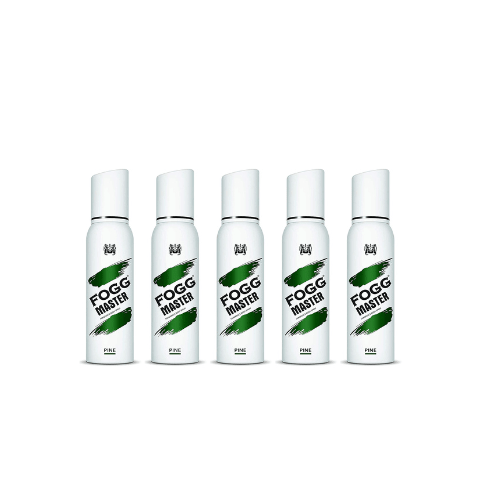 fog86 - FOGG MASTER PINE (PACK OF 5) Body Spray - For Men & Women (600 ml, Pack of 5) - Looknstyle